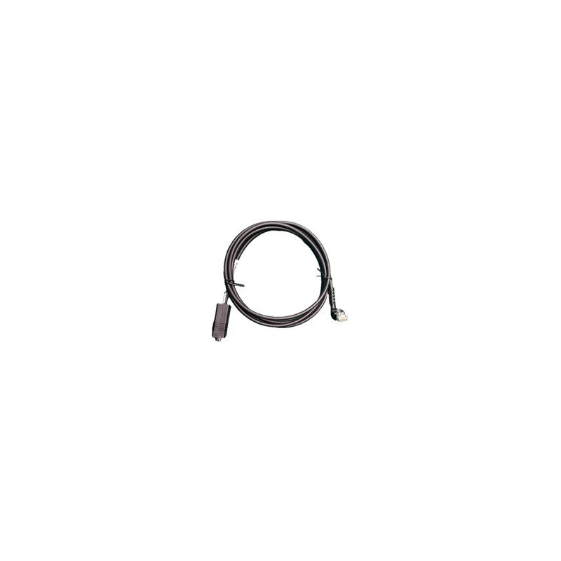 DS55: RS-232 Cable: 7 ft. w/ Right Angle Connector