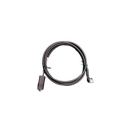 DS55: RS-232 Cable: 7 ft. w/ Right Angle Connector