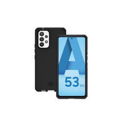 Mobilis Spectrum Case For Galaxy A53 -/Solid Black Mat - Soft Bag