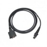 Cable CAB-558, RS-232 PWR, 9P, Female, Straight, 4.5 m / 14.7 ft., IP67