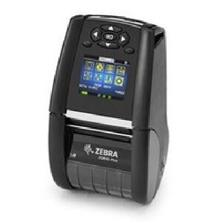 DT Printer ZQ610 Plus 2"/48mm English/Latin fonts,Dual 802.11AC / BT4.x, Linered platen, 0.75" core, Group E, Shoulder strap