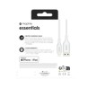 ZAGG Mophieessen.Cableusbalightning/1 Meterwhite