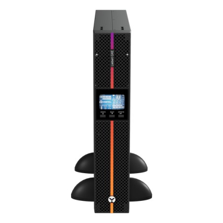 Liebert GXE UPS 3kVA 1ph UPS 230V Rack/Tower W/Batteries, C20 input/C13 x 8 output + C19 x 1, 2-year warranty. With rack kit