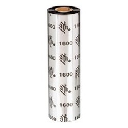 Wax Ribbon, 220mmx450m, 1600 Economy Wax, 25mm core
