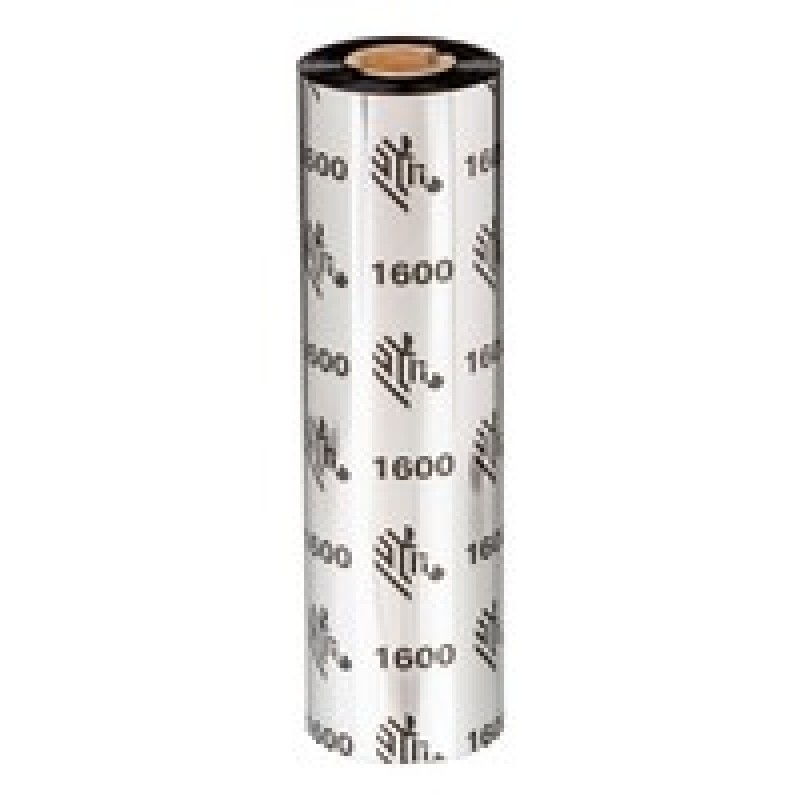 Wax Ribbon, 220mmx450m, 1600 Economy Wax, 25mm core
