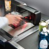 Magellan 9300i Scanner Only, Med Sapphire Platter/Shelf Mount w/ Flip-up Produce Rail, EU Power Cord/Brick, RS-232 Std Cable
