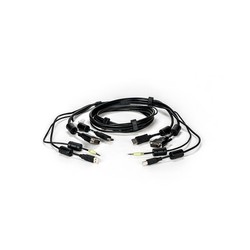 Vertiv Cable, 1 DVI-D/1 DisplayPort/1 USB/1 Audio, 6FT