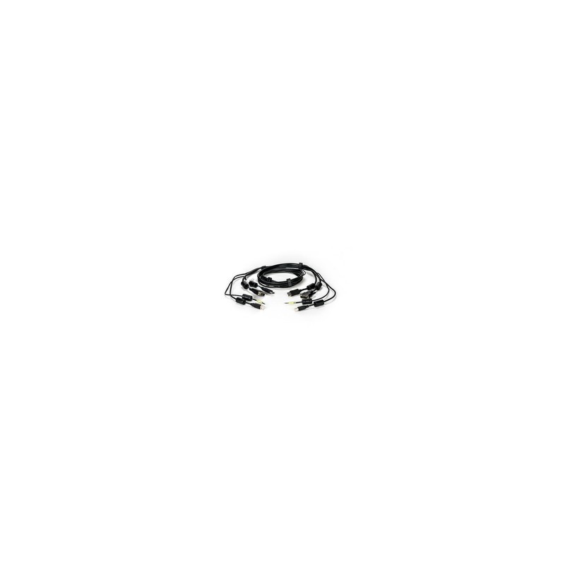 Vertiv Cable, 1 DVI-D/1 DisplayPort/1 USB/1 Audio, 6FT