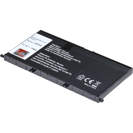 Baterie T6 Power pro Dell Insprion 15 7559, 7566, 7567, 6660mAh, 74Wh, 6cell, Li-ion