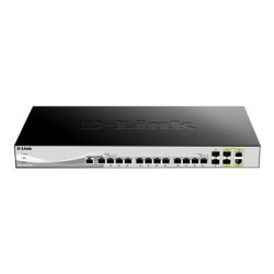 D-Link DXS-1210-16TC Smart Managed Switch, 12x 10G, 2x SFP+ & 2x Combo 10GBase-T/SFP+ ports