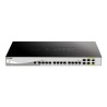 D-Link DXS-1210-16TC Smart Managed Switch, 12x 10G, 2x SFP+ & 2x Combo 10GBase-T/SFP+ ports