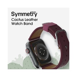 OB SYMMETRY CACTUS LEATHER/WATCH BAND F/ APPLE WATCH 44/45/ 7796906
