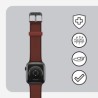 OB WATCH BAND F/ APPLE WATCH/44/45/46MM UNION STATION BROWN