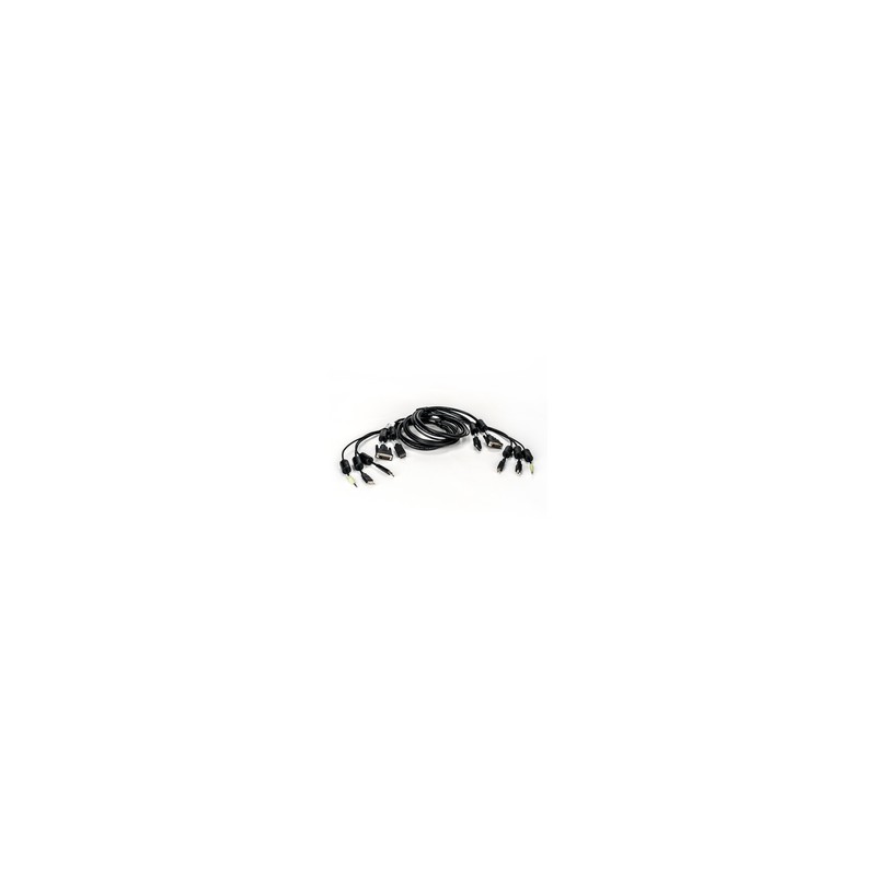 Vertiv Cable, 1 DVI-D/1 DisplayPort/2 USB/1 Audio, 6FT