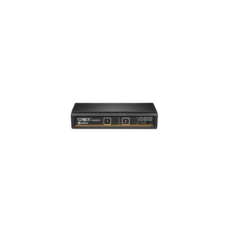 Vertiv Cybex SC Universal DP/H Secure/KVM Switch 2-Port Single Display