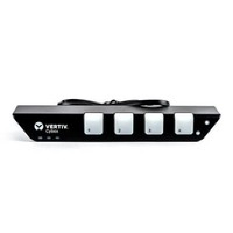 4 port Active Front Panel (AFP) remote KVM switch