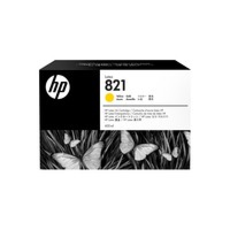 HP 821 400-ML Yellow/Latex Ink Cartridge