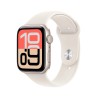 Apple Watch SE 3 GPS + Cellular 44mm Starlight Aluminium Case with Starlight Sport Band - S/M