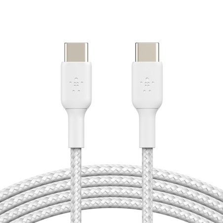Belkin Boostcharge Geflochtenes USB-C/Cable-Braided 2M White