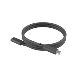 USB-C CABLE EXTENSION GRAPHITE/- WW-9010