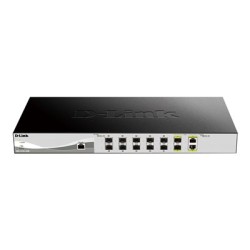 D-Link DXS-1210-12SC Smart Managed Switch, 10x10 SFP+, 2 x Combo 10GBase-T/SFP+ ports