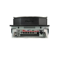 Magellan 9900i Scanner/Scale, Med Platter/Fixed Produce Rail/Shelf Mount with Scale Sentry, AU/Single Interval/Metric Config