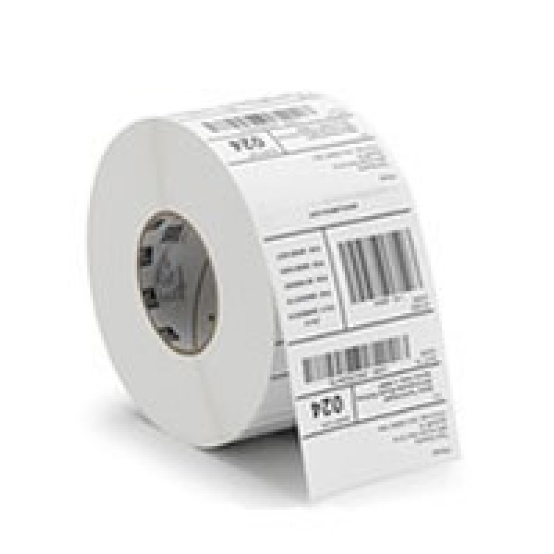 Label, Paper, 89x38mm Direct Thermal, Z-PERFORM 1000D, Uncoated, Permanent Adhesive, 25mm Core