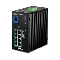 9-PORT INDUSTRIAL 2.5G DIN-RAIL/POE++ SWITCH WITH 10G SFP+ PORT TIBG5091B