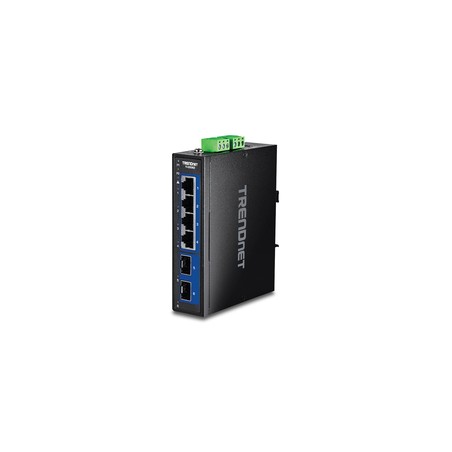 TRENDnet 6-Port Industrial 2.5G DIN-Rail/Switch With 10G SFP+ Ports