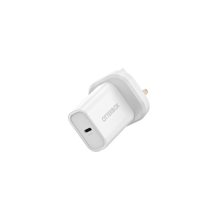 Otterbox OB Standard UK Wall Charger 20W/1X USBC 20W USB-PD White Propack