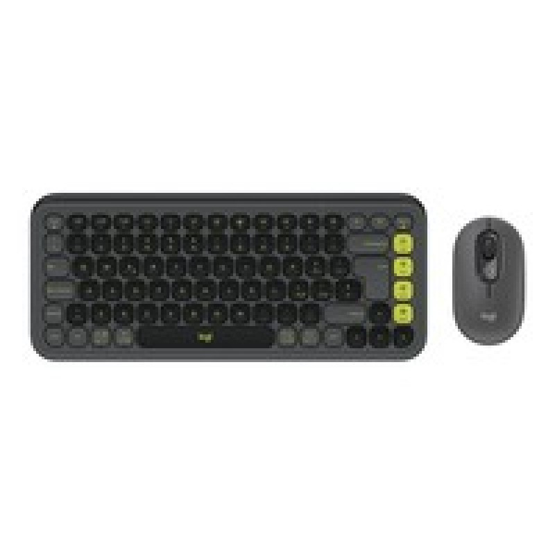 Logitech Pop ICON Combo Mouse And KB/Graphite - ITA - Mediter-412