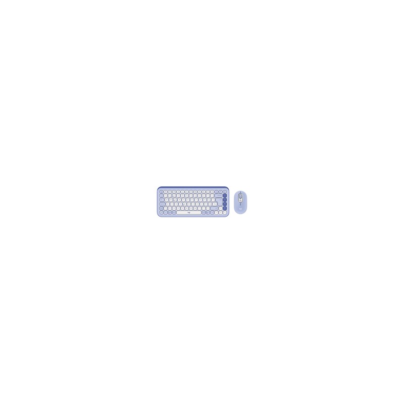 POP ICON COMBO MOUSE AND KB/LILAC - CH - CENTRAL-419
