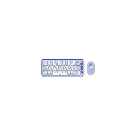 POP ICON COMBO MOUSE AND KB/LILAC - CH - CENTRAL-419