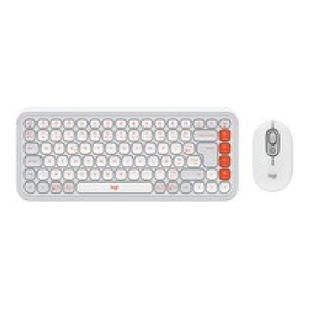 Logitech Pop ICON Combo Mouse And KB/Off White - FRA - Central-419
