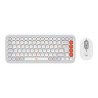 Logitech Pop ICON Combo Mouse And KB/Off White - FRA - Central-419