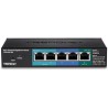 5-PORT GIGABITPOE+POWEREDSWITCH/WITH POE PASS THROUGH (15W)