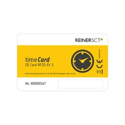 REINER SCT TIMECARD PREMIUM/CHIPKARTE 25 DES