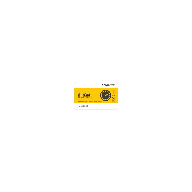 REINER SCT TIMECARD PREMIUM/CHIPKARTE 100 DES
