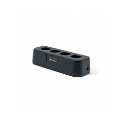 4 slot battery charger for HR23 and HR33 series batteries. Include multiplug adapter