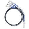 Cisco 40GBASE Active Optical QSFP/TO 4SFP Breakout Cable 1M IN