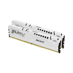 Kingston 32GB DDR5-6000MT/S CL36 DIMM/(Kit OF 2) FURY Beast White EXPO