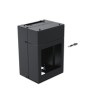 Ergonomic Solutions Centre Module For Printer Black/