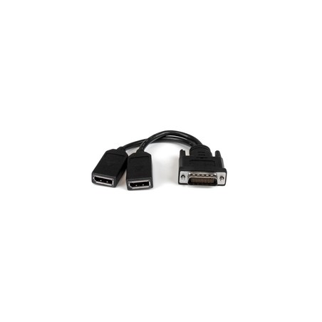 Startech 8IN DMS-59 TO Dual DP Cable/Cable Adapter - DMS TO 2X DP
