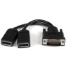Startech 8IN DMS-59 TO Dual DP Cable/Cable Adapter - DMS TO 2X DP