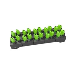 RS2100 20-Slot Scanner Charger, Allows Charging of 20 RS2100 Wearable Scanners. Requires PWR-BGA12V108W0WW, CBL-DC-382A1-01 AC