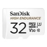 SanDisk High Endurance/micro SDHC/32GB/UHS-I U3 / Class 10/+ Adaptér
