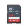 SanDisk SDXC karta 64GB Ultra (100MB/s Class 10 UHS-I)