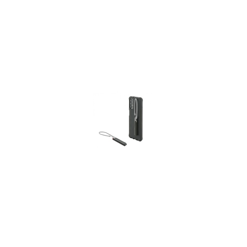 Mobilis Pack OF 10 Adhesive Retractable/Stylus Holder - Black