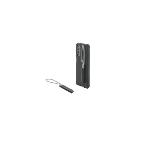 Mobilis Pack OF 10 Adhesive Retractable/Stylus Holder - Black