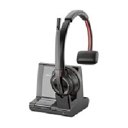 Poly Savi 8210 Office DECT 1880-1900 MHz Single Ear Headset EMEA - INTL English Loc Euro plug